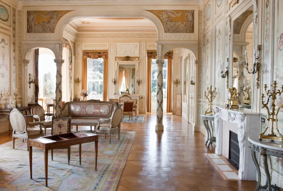 La Villa Ephrussi : L'atelier aquarelle près de Èze