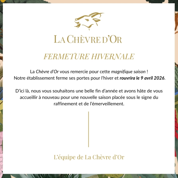 Fermeture hivernale -